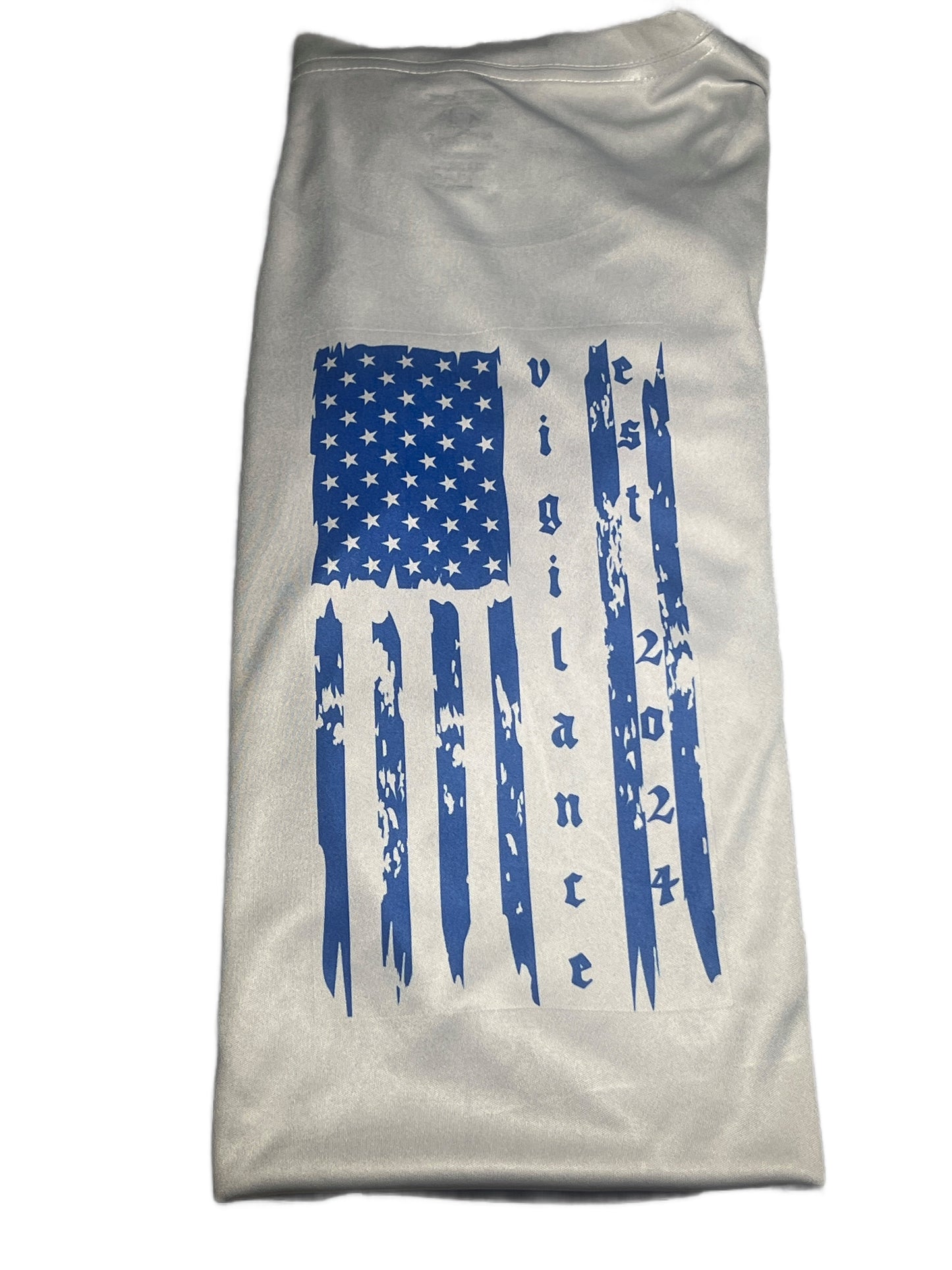 Vigilance est.2024 Patriotic Short Sleeve T-shirt Adult Male Medium