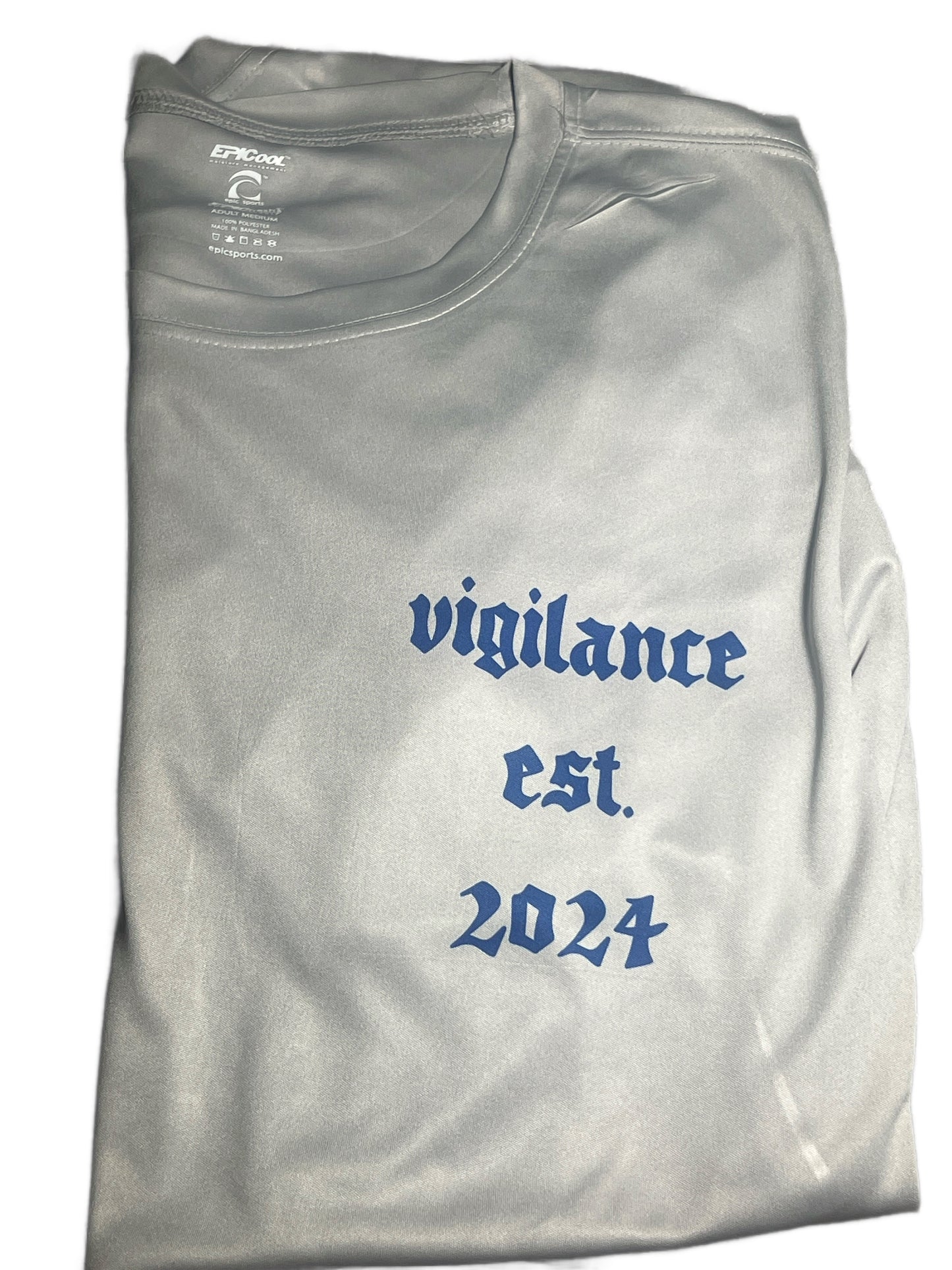 Vigilance est.2024 Patriotic Short Sleeve T-shirt Adult Male Medium