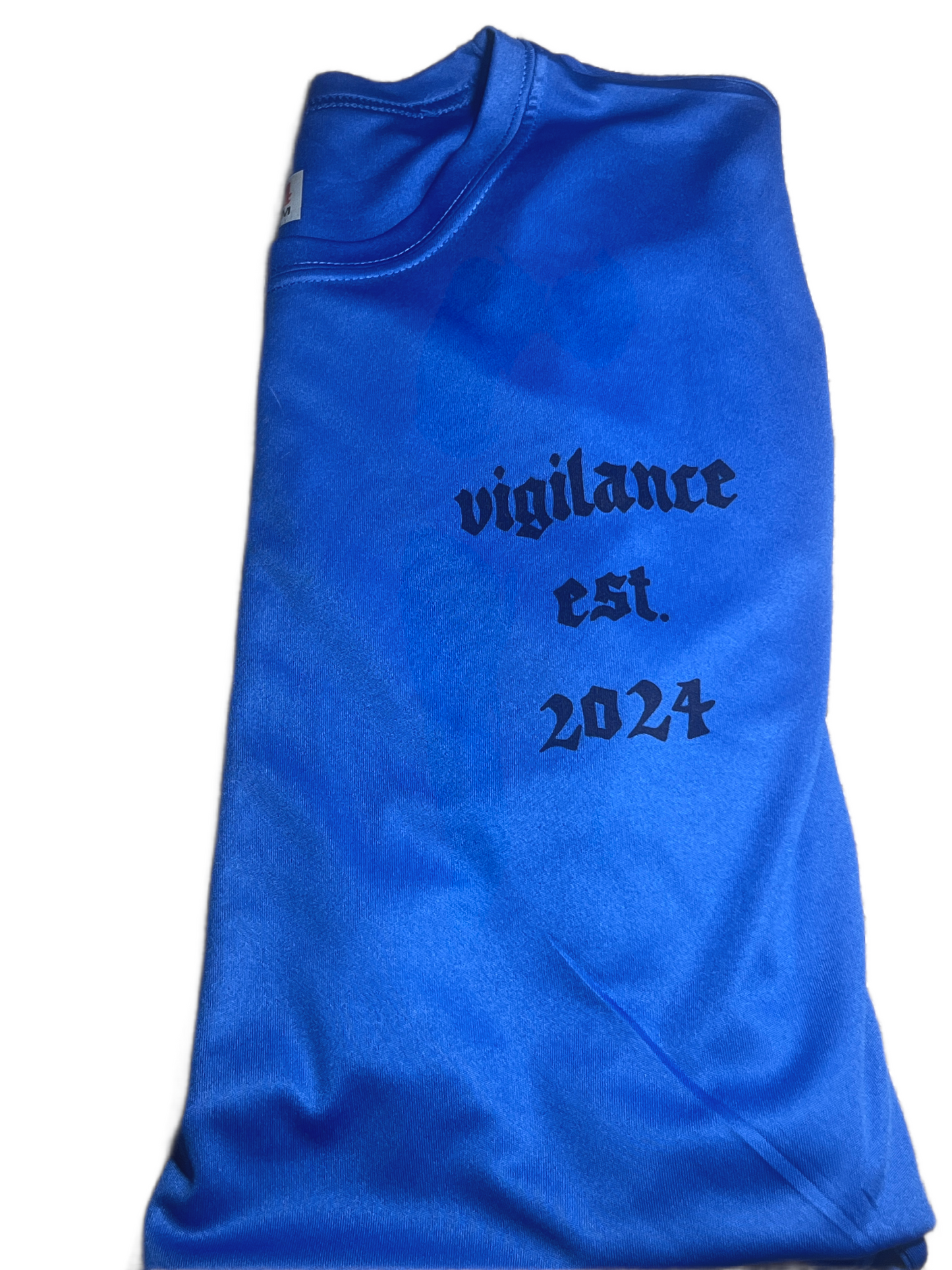 Vigilance est.2024 Patriotic Short Sleeve T-shirt Adult Male Large