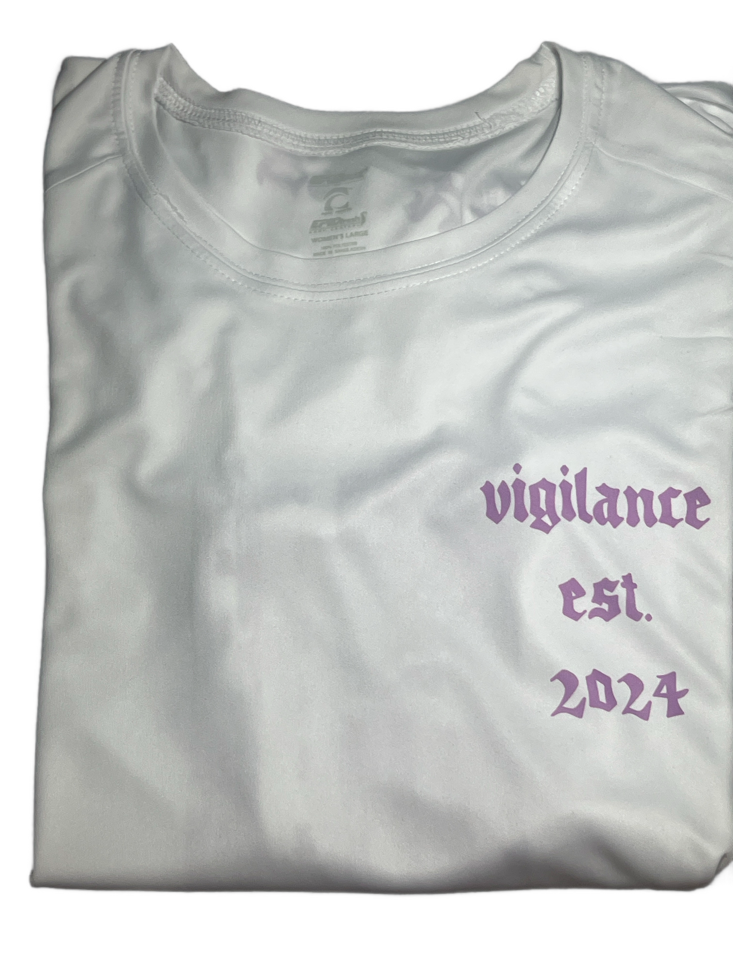 Vigilance est. 2024 patriotic Short Sleeve T-shirt Female adult Large