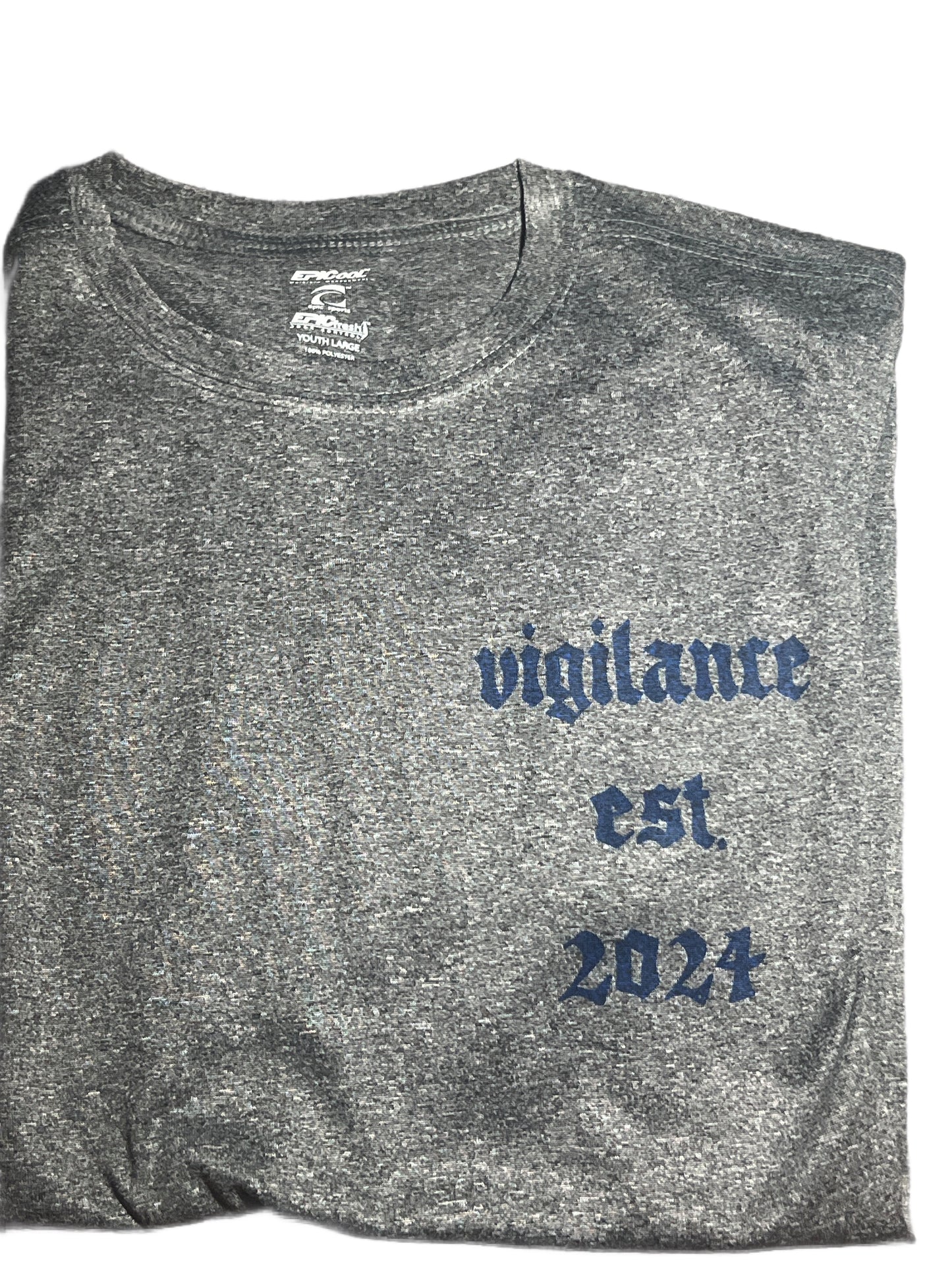 Vigilance est. 2024 patriotic Short Sleeve T-shirt youth Large